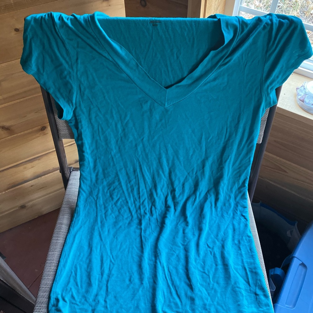 Teal blue/green tshirt